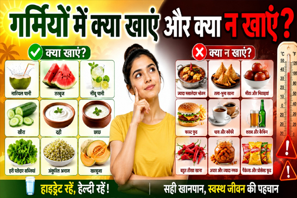 गर्मियों में क्या खाएं और क्या न खाएं? गर्मियों में क्या खाएं और क्या न खाएं?